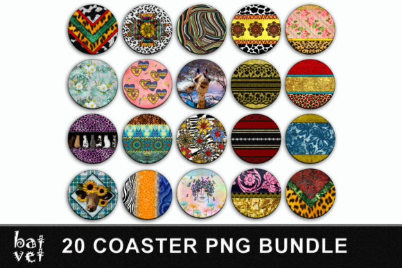 Download Car Coaster Bundle | Coaster Sublimation - Car coaster bundle Collection