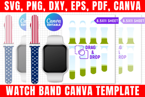Download Watch Band Template, Watch Band Svg - Premium Resources