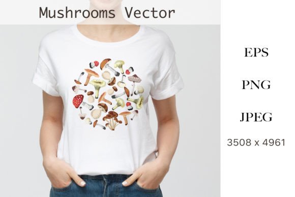 Download Sublimation Tshirt Designs Mushroom - Designs Collection