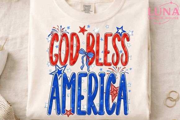 Download God Bless America Patriotic PNG Design - God bless Collection