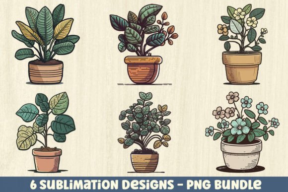 Download Plant Sublimation Designs Bundle - Designs Collection