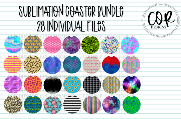 Download Sublimation Car Coaster Bundle - Car coaster bundle Collection