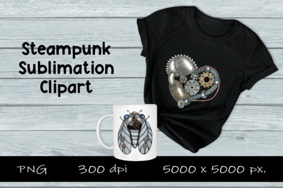 Download Steampunk Sublimation PNG Designs - Designs Collection