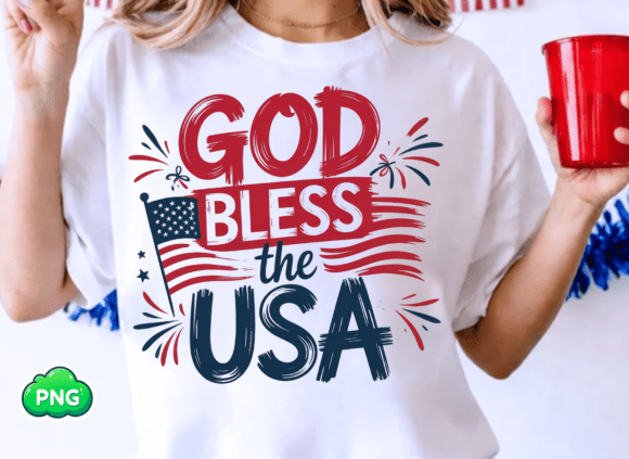 Download God Bless the USA Png,Christian 4th July - God bless Collection