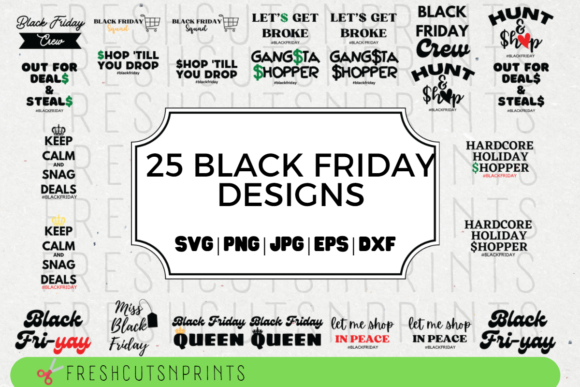 Download Black Friday Designs Bundle - Designs Collection