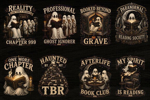 Download Book Lover Sublimation PNG Designs - Designs Collection